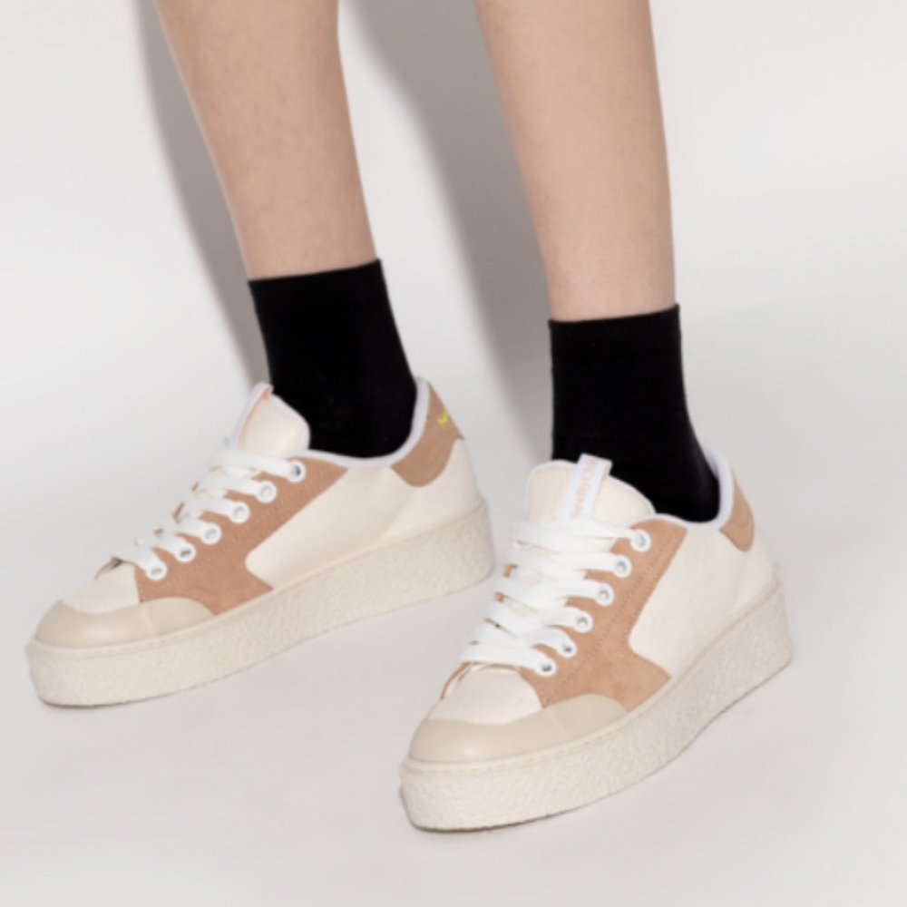 see by chloé Sevy Sneakers MSRP$390 Brown & Off-White